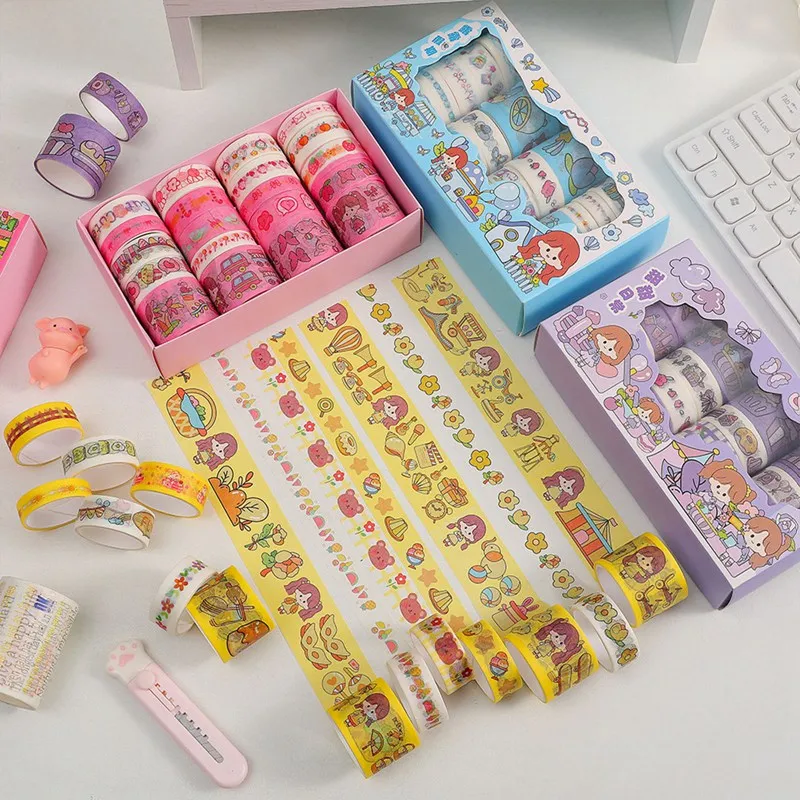 10pcs/Set Japanese Washi Tapes Stickers Hand Account Scrapbooking Stationery Kawaii Notebook Whasitape Wholesale
10pcs/Set Japanese Washi Tapes Stickers Hand Account Scrapbooking Stationery Kawaii Notebook Whasitape Wholesale