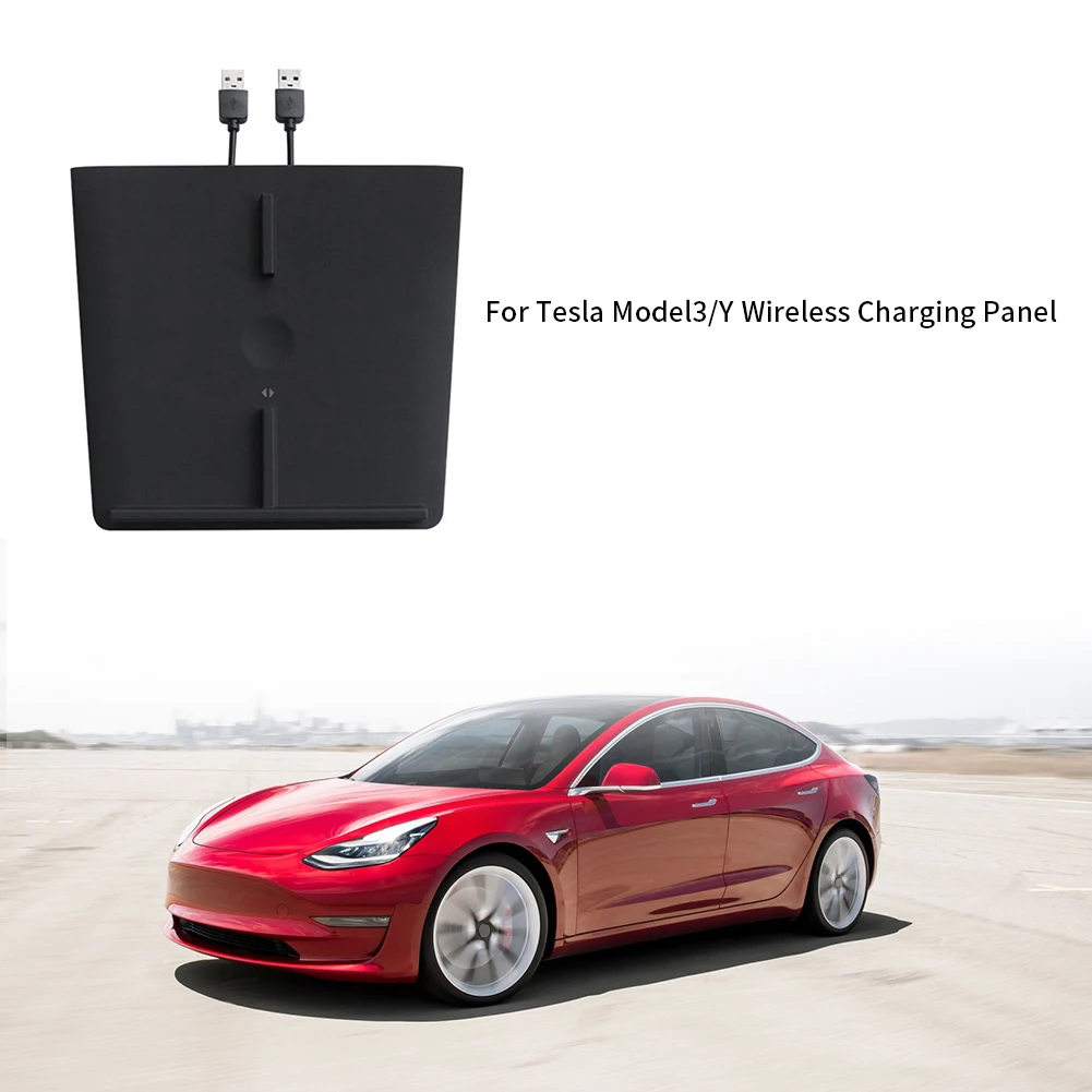 New 10W Qi Wireless Charging Smart Phone Charger Pad For Tesla Model 3 Dual Fast Wireless Charging Pad 190*170*20mm
New 10W Qi Wireless Charging Smart Phone Charger Pad For Tesla Model 3 Dual Fast Wireless Charging Pad 190*170*20mm
