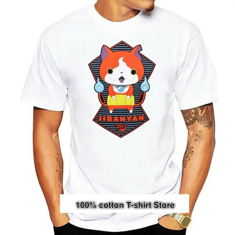Camiseta de Anime de Jibanyan para hombre, reloj de YO-KAI autu, S-3XL, nuevo Vestido de verano
Camiseta de Anime de Jibanyan para hombre, reloj de YO-KAI autu, S-3XL, nuevo Vestido de verano