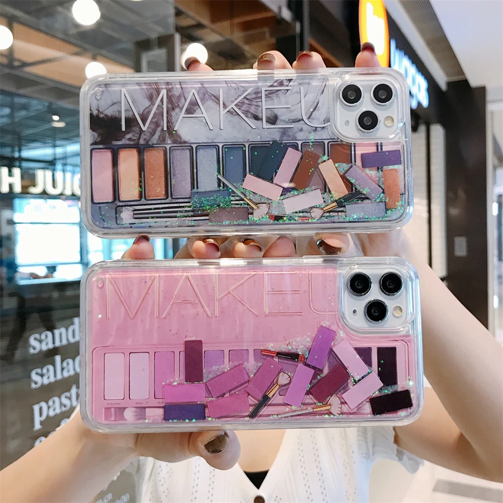 Liquid Quicksand Bling Glitter Eyeshadow Palette Soft TPU Phone Case For iPhone 13 12 Pro Max 11 XS X XR 8 7 Plus 6 6S Silicone
Liquid Quicksand Bling Glitter Eyeshadow Palette Soft TPU Phone Case For iPhone 13 12 Pro Max 11 XS X XR 8 7 Plus 6 6S Silicone