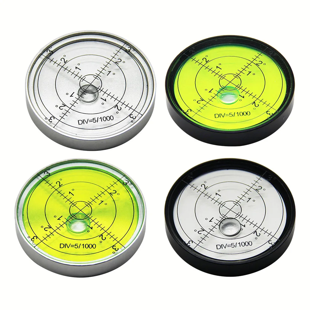 1pc Metal Horizontal Bubble Level Spirit Level Bubble High Precision Bulls Eye Level Bubble Round Level Meauring Instrument Tool
1pc Metal Horizontal Bubble Level Spirit Level Bubble High Precision Bulls Eye Level Bubble Round Level Meauring Instrument Tool