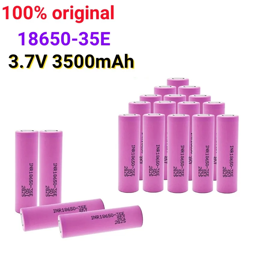 Neue Original 18650 Batterie 35E 3,7V 3500mAh entladung 18650 Li-Ion batterie INR18650-35E rechargable Batterie für taschenlampe
Neue Original 18650 Batterie 35E 3,7V 3500mAh entladung 18650 Li-Ion batterie INR18650-35E rechargable Batterie für taschenlampe