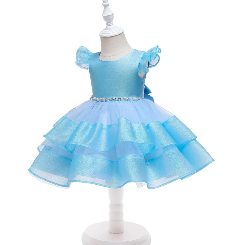Tongtong clothing new colorful princess dress baby first year dress party dress 
Tongtong clothing new colorful princess dress baby first year dress party dress