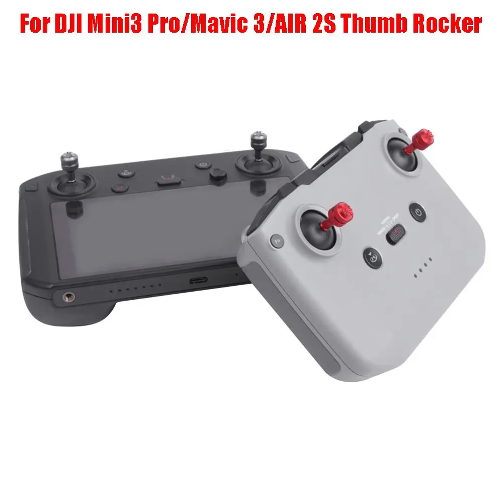 Для DJI Mini3 Pro/Mavic 3/AIR 2S Thumb Rocker алюминиевый сплав Джойстик аксессуары для дистанционного управления
Для DJI Mini3 Pro/Mavic 3/AIR 2S Thumb Rocker алюминиевый сплав Джойстик аксессуары для дистанционного управления