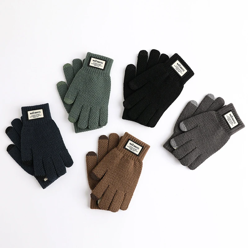 Winter 2022 Men Knitted Gloves Touch Screen Mitten Thicken Warm Wool Business Gloves Spandex Men Business Gloves Autumn Warm
Winter 2022 Men Knitted Gloves Touch Screen Mitten Thicken Warm Wool Business Gloves Spandex Men Business Gloves Autumn Warm