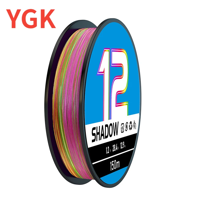 YGK PE X12 UPGRADE Multicolour Braided Fishing Line 14LB-80LB High Stength Sinking Type PE Line for Carp Bass Fishing Reel
YGK PE X12 UPGRADE Multicolour Braided Fishing Line 14LB-80LB High Stength Sinking Type PE Line for Carp Bass Fishing Reel