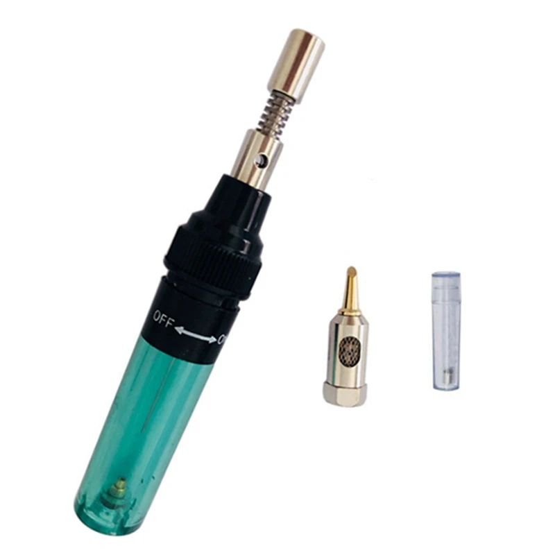 1300℃ Celsius Butane 4 In 1 Gas Soldering Iron Cordless Butane Gas Welding Pen Welding Pen Burner Welding Soldering Kit A
1300℃ Celsius Butane 4 In 1 Gas Soldering Iron Cordless Butane Gas Welding Pen Welding Pen Burner Welding Soldering Kit A