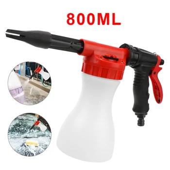 Car Washer 800ml Low Pressure Foam Washing Soap Shampoo Sprayer Snow Foamer Lance Nozzle Cleaning Washing Tool Auto Accessories