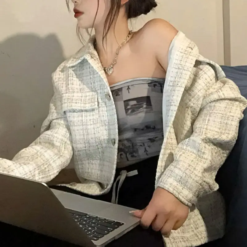 Fashion Women's Coat Spring 2022 All-Match Loose Oversized Jacket For Women Letter Embroidery Chic Cardigan Ins Coat Harajuku
Fashion Women's Coat Spring 2022 All-Match Loose Oversized Jacket For Women Letter Embroidery Chic Cardigan Ins Coat Harajuku