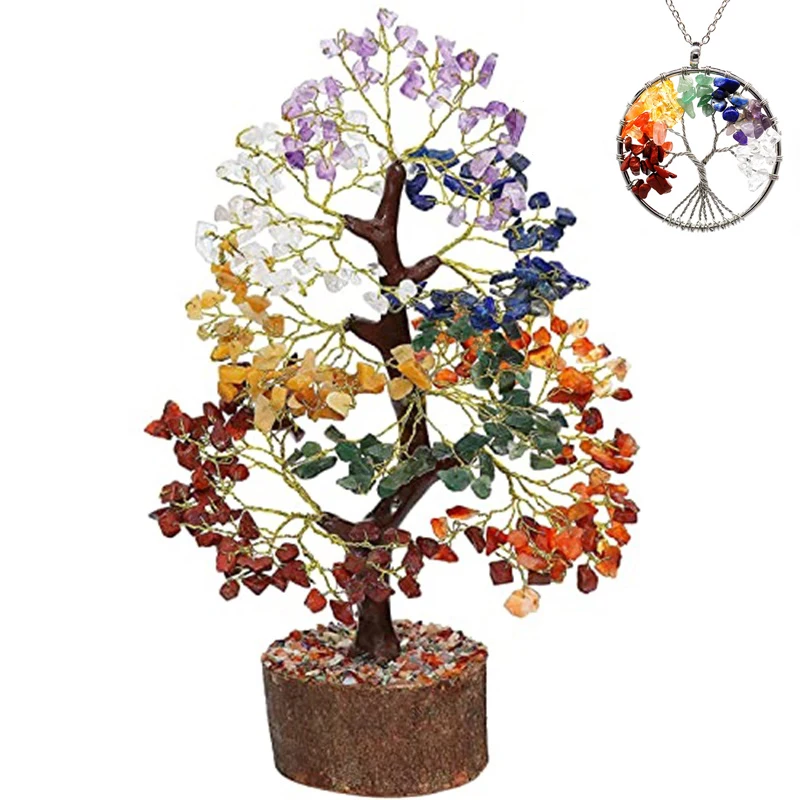 Natural Crystal Tree Amethyst Rose Quartz Olivine Lucky Tree Decor Agate Slices Gravle Stone Mineral Ornaments Home decor Gifts
Natural Crystal Tree Amethyst Rose Quartz Olivine Lucky Tree Decor Agate Slices Gravle Stone Mineral Ornaments Home decor Gifts