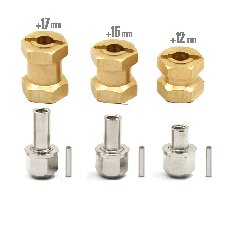 4 шт. 12 мм латунные удлинители для шестигранных колес 12 мм 15 мм 17 мм для осевого колеса RC Crawler SCX10 Wraith CC01 TF2, детали обода
4 шт. 12 мм латунные удлинители для шестигранных колес 12 мм 15 мм 17 мм для осевого колеса RC Crawler SCX10 Wraith CC01 TF2, детали обода