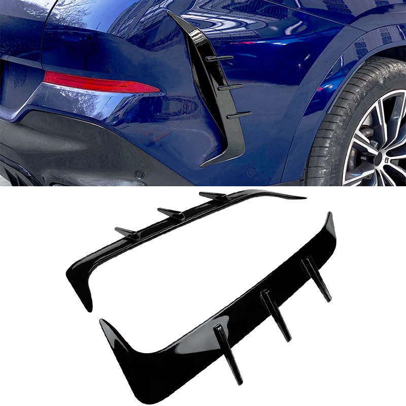 For BMW X6 G06 2019 2020 2021 2022 2023+ Car Accessories Rear Bumper Splitter Spoiler Canard Air Vent Cover Tuning Body Kits
For BMW X6 G06 2019 2020 2021 2022 2023+ Car Accessories Rear Bumper Splitter Spoiler Canard Air Vent Cover Tuning Body Kits