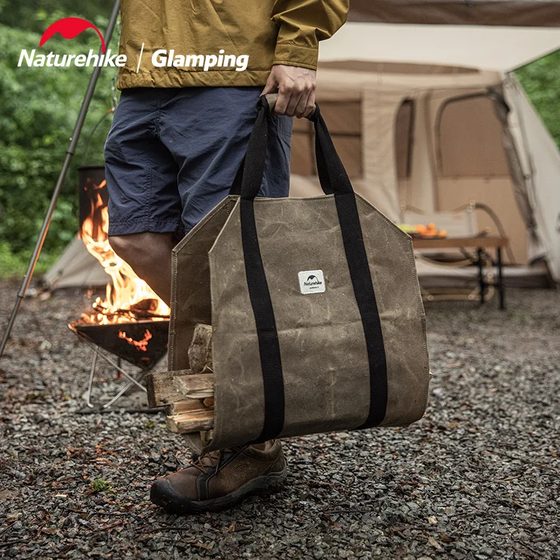 

Naturehike Outdoor Camping Canvas Multi-Purpose Firewood Storage Bag Wear-Resistant Tear-Resistant Portable Storage Bag