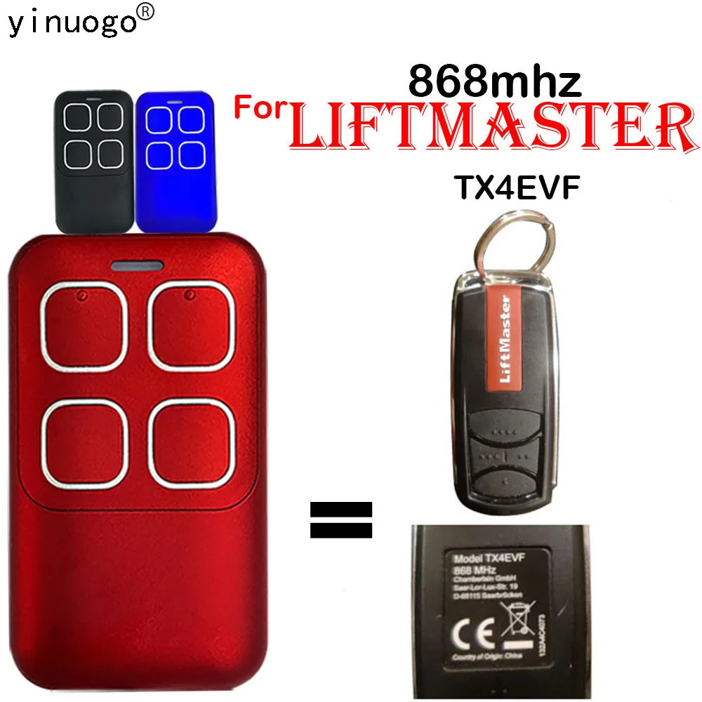 LIFTMASTER TX4REV 868 МГц Пульт Дистанционного Управления Дубликатор Замена 4 Канала Гаражная Дверь Команда Открывателя Двери Барьер Управление Вор...
LIFTMASTER TX4REV 868 МГц Пульт Дистанционного Управления Дубликатор Замена 4 Канала Гаражная Дверь Команда Открывателя Двери Барьер Управление Вор...