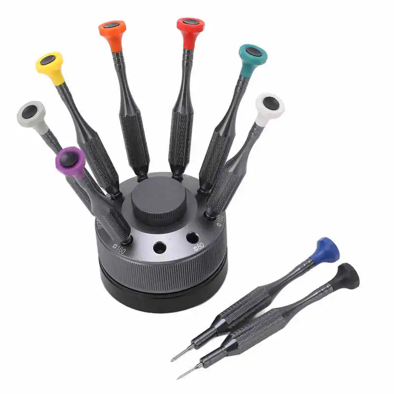 Watch Maintenance Screwdriver Set Watch Repairing Screw Driver Kit Cushioned Handle for Instrument Maintaining
Watch Maintenance Screwdriver Set Watch Repairing Screw Driver Kit Cushioned Handle for Instrument Maintaining