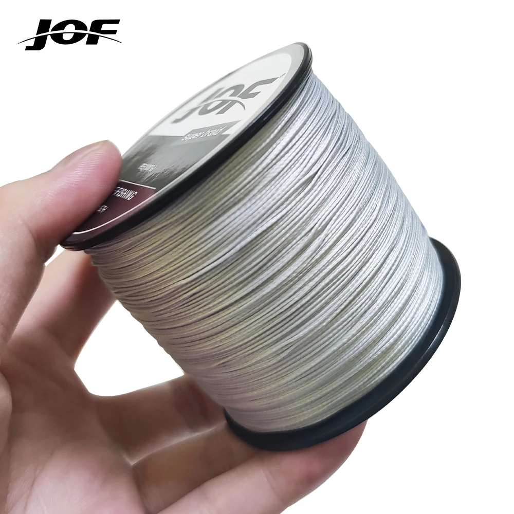 JOF 8 Strands 300M 500M 1000M Super Strong Braided Wire Fishing Line PE Material Multifilament Carp Fishing PE fishingline
JOF 8 Strands 300M 500M 1000M Super Strong Braided Wire Fishing Line PE Material Multifilament Carp Fishing PE fishingline