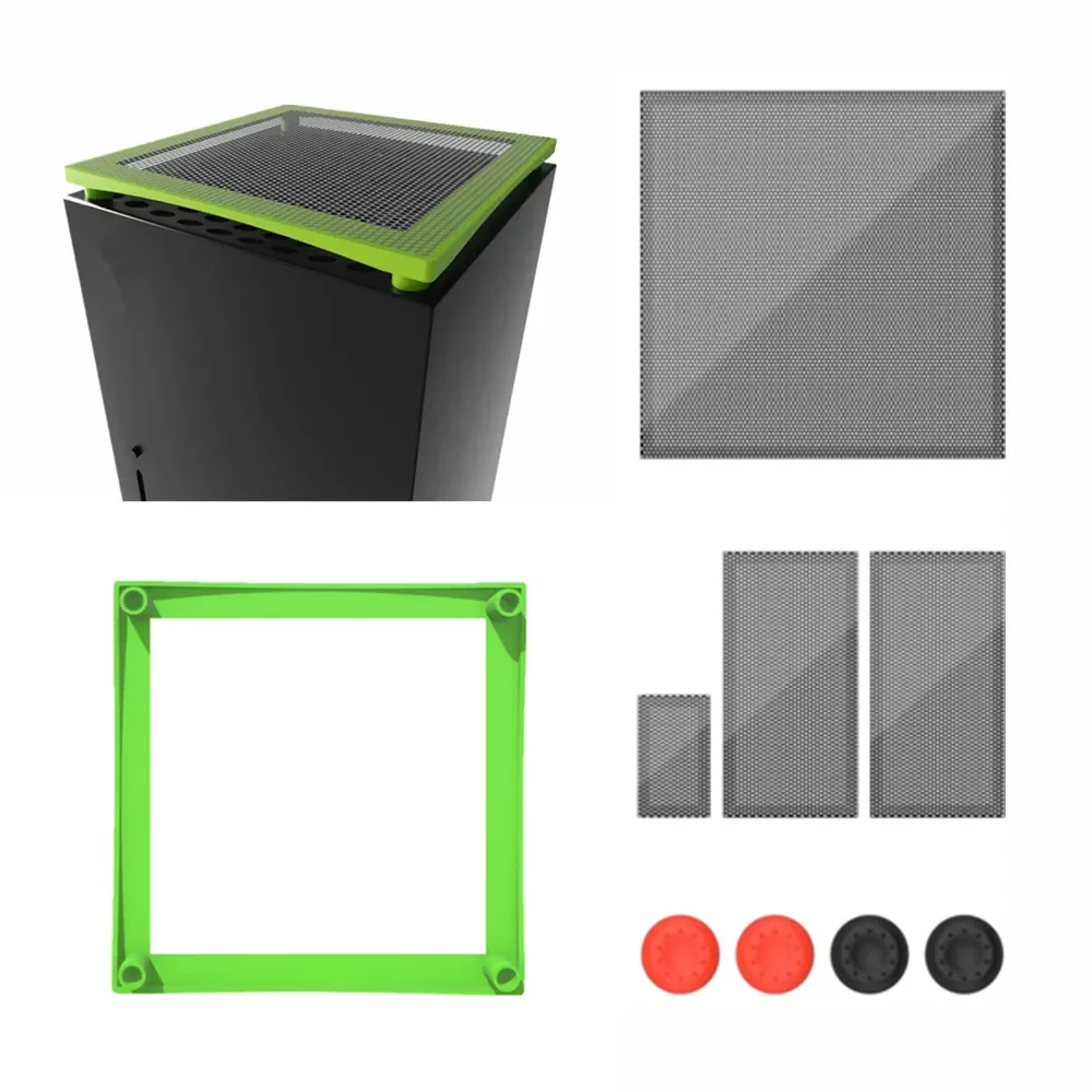 Cooling Fan Filter Dustproof Cover Vent Cover Accessories Dust Cover For Xbox Series X
Cooling Fan Filter Dustproof Cover Vent Cover Accessories Dust Cover For Xbox Series X