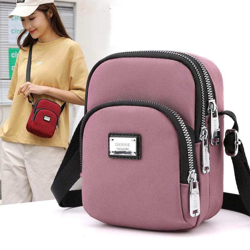 New Small Women Shoulder Bag Nylon Ladies Mobile Phone Crossbody bags Simple girls Purse Female Handbags Vintage Messenger Bag
New Small Women Shoulder Bag Nylon Ladies Mobile Phone Crossbody bags Simple girls Purse Female Handbags Vintage Messenger Bag