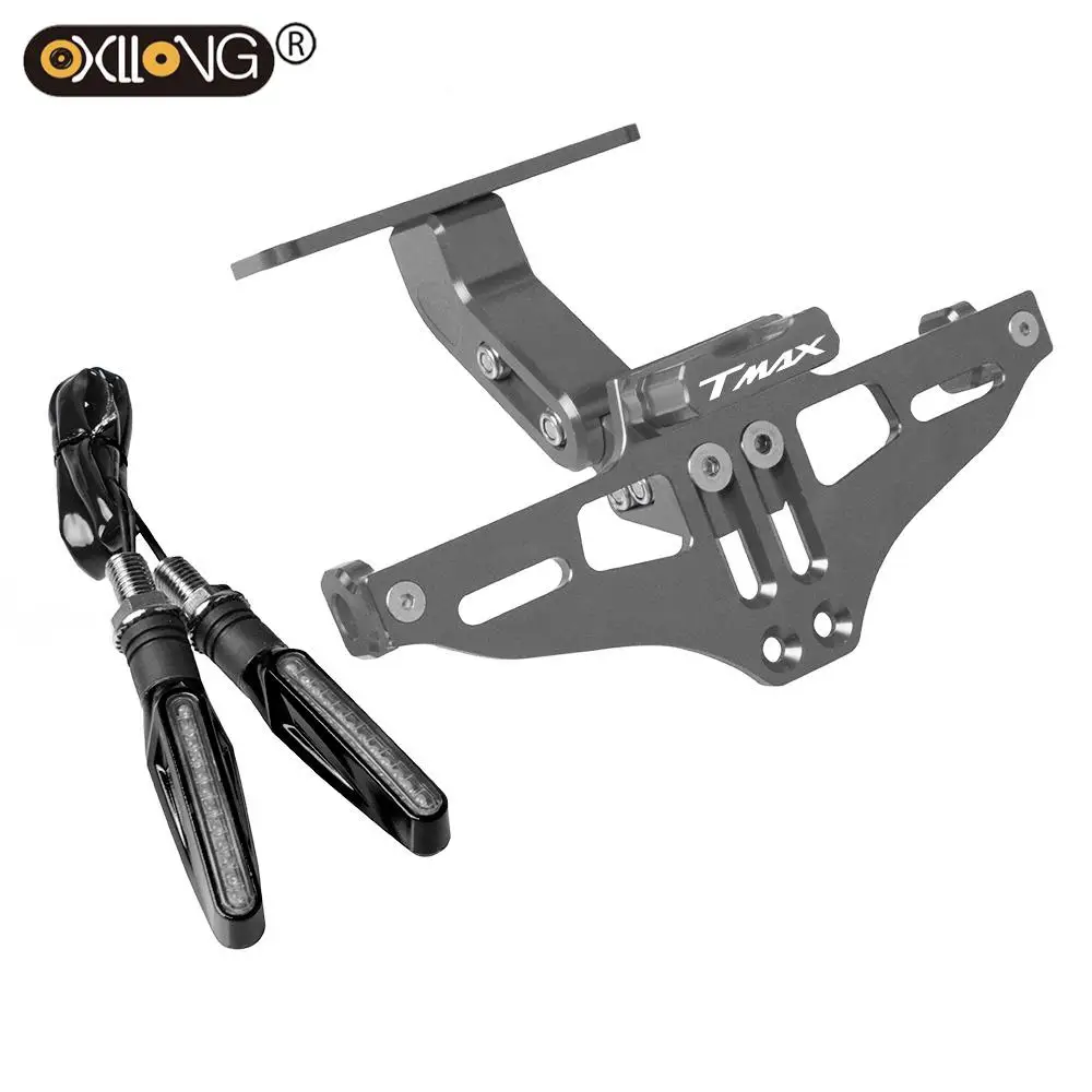 

For YAMAHA T-Max TMAX 530 500 560 TMax530 SX DX TECH MAX TMAX560 Tail Fender Tidy License Plate Holder Eliminator Bracket kit