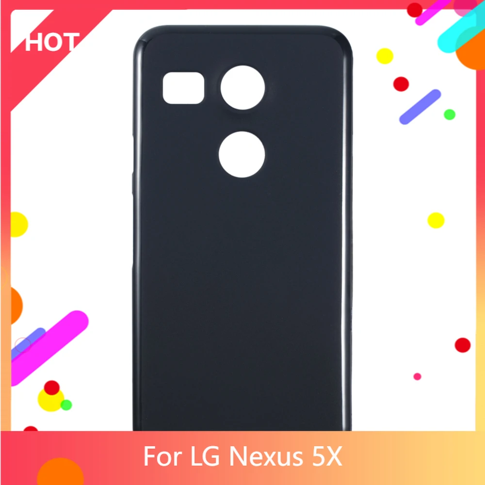 Nexus 5X чехол Матовая Мягкая силиконовая задняя накладка из ТПУ для LG Телефон Чехол