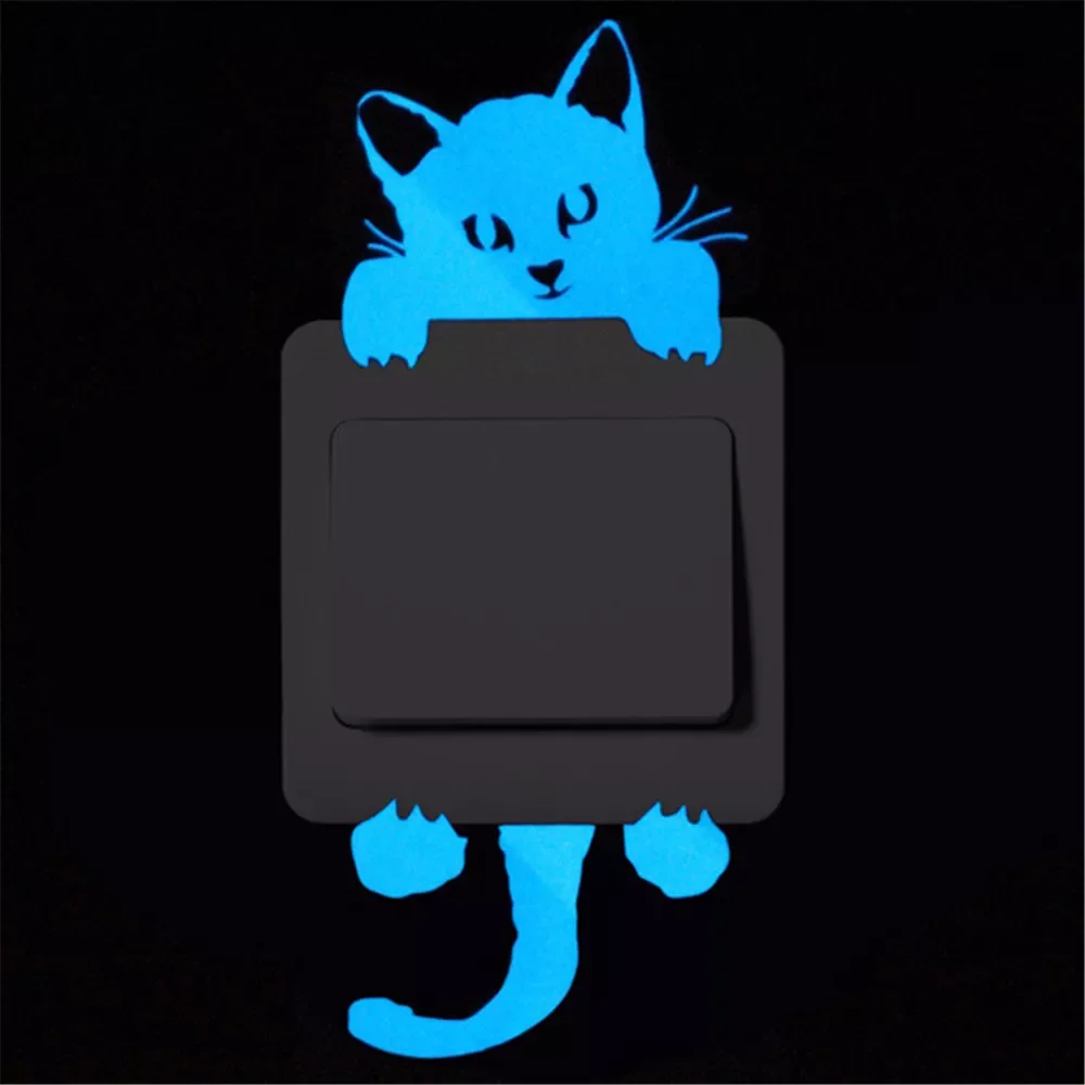 Blue Light Noctilucent Star Animal Paste Glow In The Dark Switch Paste Wall Stickers Children's Room Living Room Decoration
Blue Light Noctilucent Star Animal Paste Glow In The Dark Switch Paste Wall Stickers Children's Room Living Room Decoration