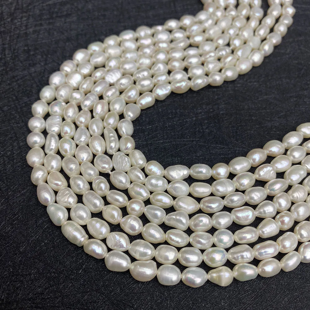 A Grade 4mm Natural Freshwater Pearl Small Bead Polished on Both Sides Beads for Jewelry Making DIY Necklace Earring Pearl Beads
A Grade 4mm Natural Freshwater Pearl Small Bead Polished on Both Sides Beads for Jewelry Making DIY Necklace Earring Pearl Beads
