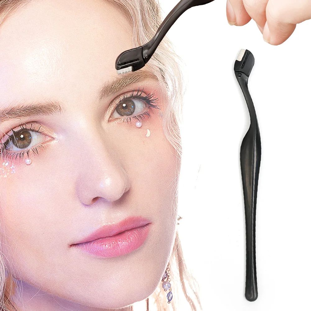 1pcs Black Small Eyebrow Trimmer Portable Face Razor Eye Brow Epilation Safety Hair Removal Cutters Razor for Woman Makeup Tools
1pcs Black Small Eyebrow Trimmer Portable Face Razor Eye Brow Epilation Safety Hair Removal Cutters Razor for Woman Makeup Tools