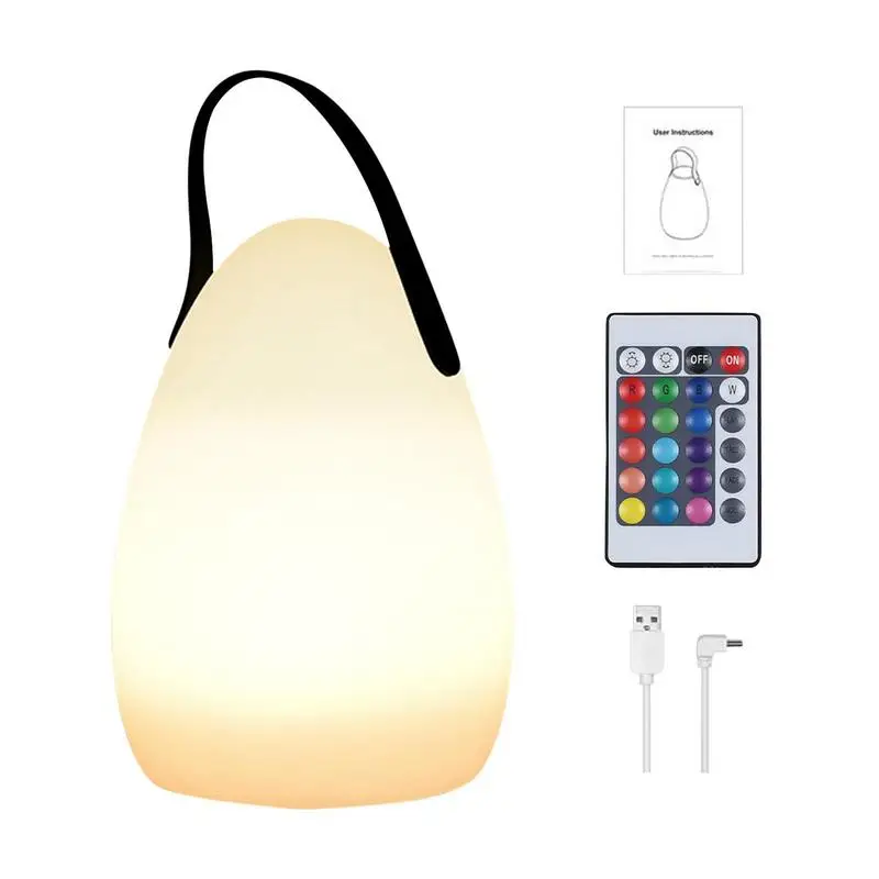 Outdoor Table Lamp Camping Table Bedside LED USB Rechargeable Lamp Light 6 Level Light 16 Color Changing RGB Nursery Lamp
Outdoor Table Lamp Camping Table Bedside LED USB Rechargeable Lamp Light 6 Level Light 16 Color Changing RGB Nursery Lamp