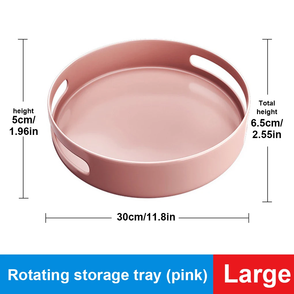 360-degree Rotating Rack Salt Bottle Drink Turntable Shelf Cosmetic Organizer Bathroom Bedroom Kitchen Gadget Tray
360-degree Rotating Rack Salt Bottle Drink Turntable Shelf Cosmetic Organizer Bathroom Bedroom Kitchen Gadget Tray