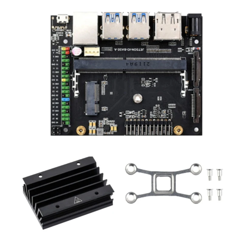 For Jetson Nano 4GB Developer Kit AI Artificial Intelligence Development Board DIY Module Small Computer with Heat Sink
For Jetson Nano 4GB Developer Kit AI Artificial Intelligence Development Board DIY Module Small Computer with Heat Sink