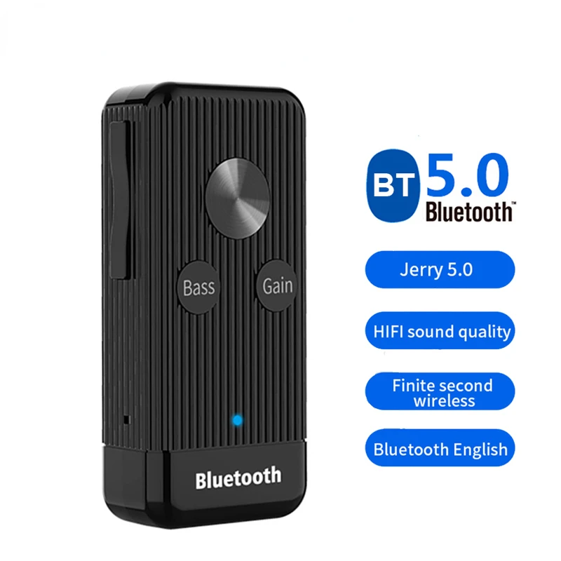 5.0 Receiver Car Wireless Bluetooth Receiver Jack 3.5mm Audio AUX Adapter For Car Audio HIFI Music Handsfree Headset
5.0 Receiver Car Wireless Bluetooth Receiver Jack 3.5mm Audio AUX Adapter For Car Audio HIFI Music Handsfree Headset