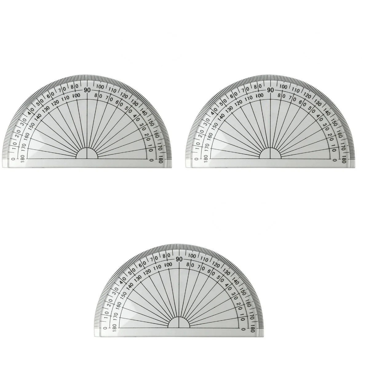 60 Pcs Mathematical Protractor 4 Inch Protractor Student Math Protractor HD Protractor Math Tool School Math Supplies
60 Pcs Mathematical Protractor 4 Inch Protractor Student Math Protractor HD Protractor Math Tool School Math Supplies