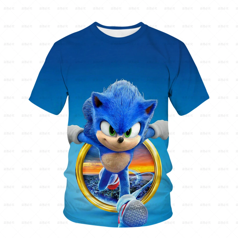 Sonic 3D T Shirt boys girls Children Summer Fashion Short Sleeve Printed Anime T-Shirt Cool Tops Tees Boy Girl Kids Clothing
Sonic 3D T Shirt boys girls Children Summer Fashion Short Sleeve Printed Anime T-Shirt Cool Tops Tees Boy Girl Kids Clothing