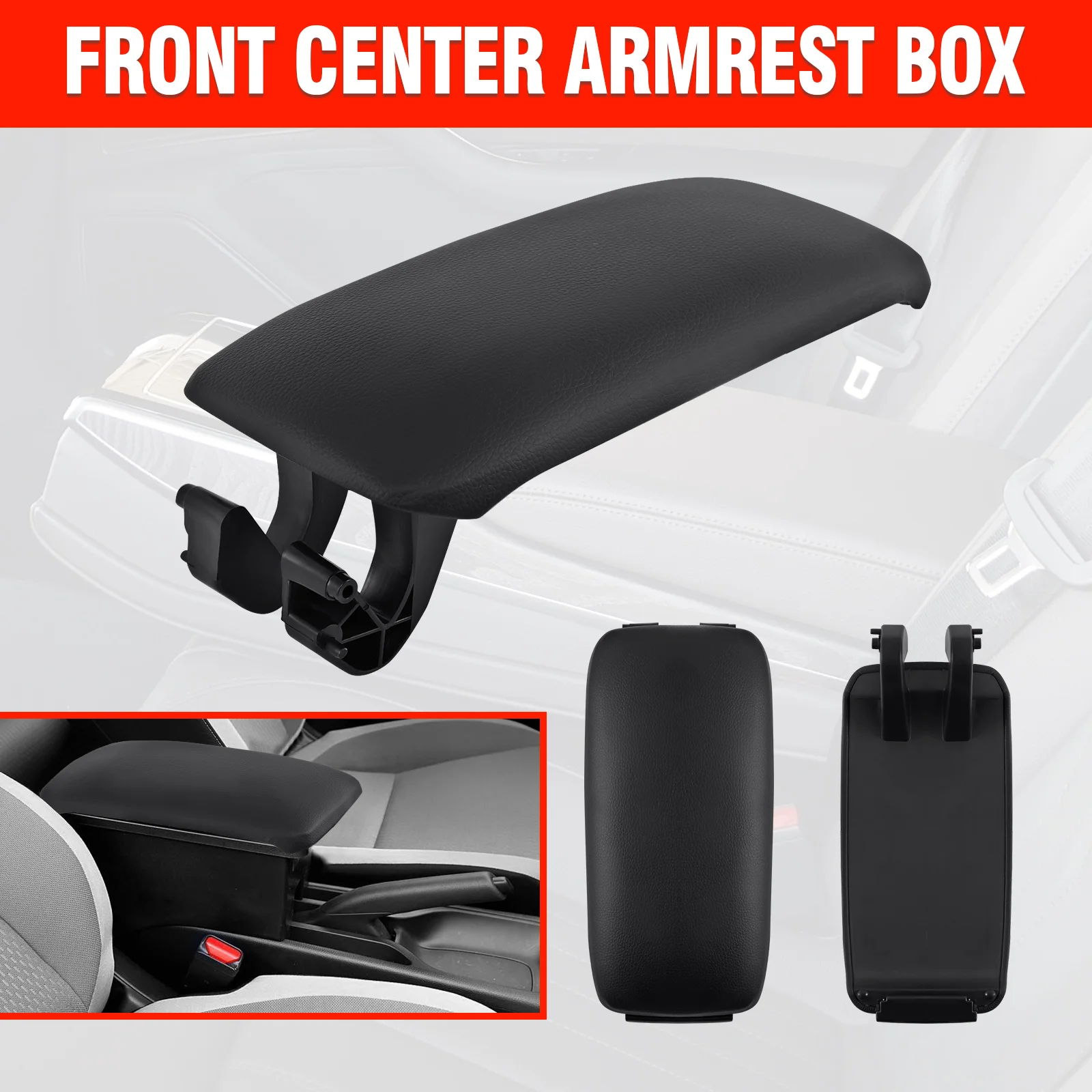 Samger Car Armrest Cover For Audi A3 8p PU Leather Latch Lid Center Console Arm Rest Storage Box Lid 2003- 2010 2011 2012
Samger Car Armrest Cover For Audi A3 8p PU Leather Latch Lid Center Console Arm Rest Storage Box Lid 2003- 2010 2011 2012
