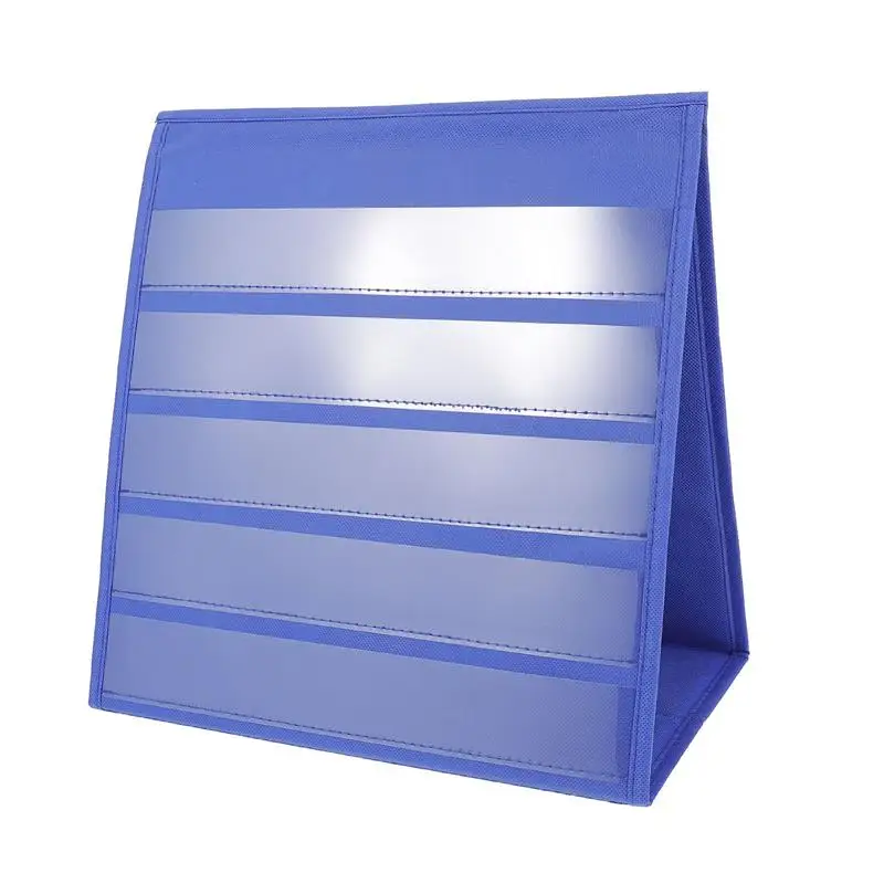 30.5x33cm Desktop Pocket Chart Self-Standing Tabletop Desktop Cards Sentence Strips File Holder with 20Pcs White Cards 
30.5x33cm Desktop Pocket Chart Self-Standing Tabletop Desktop Cards Sentence Strips File Holder with 20Pcs White Cards