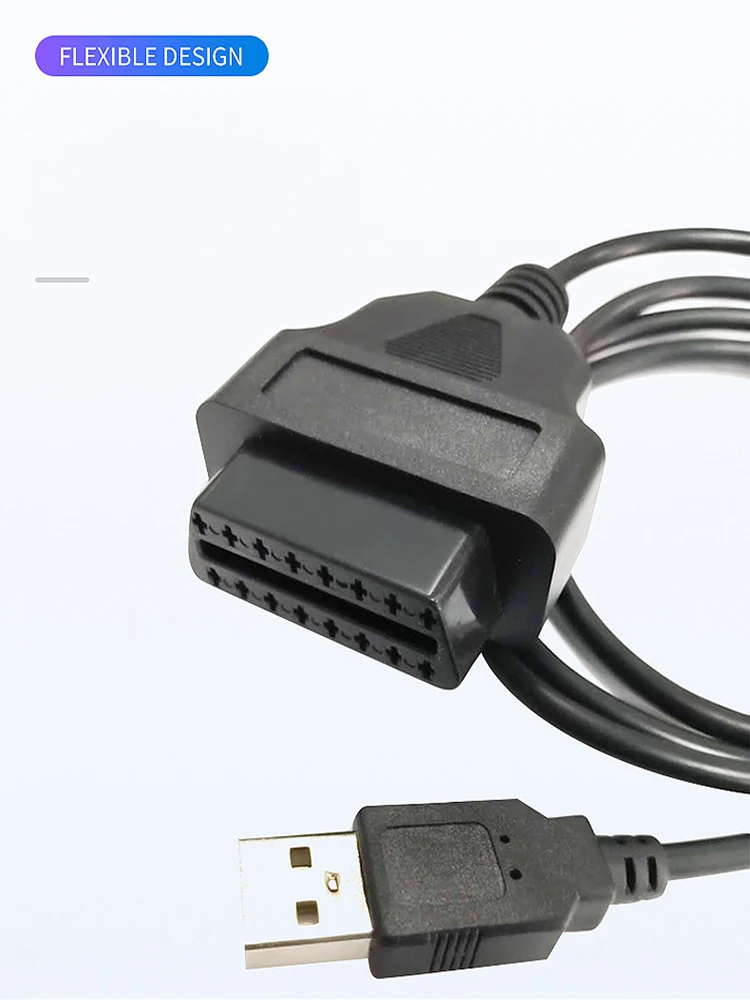 OBD2 Adapter for F150 F250 Car and Light Truck 16-Pin Female to Car Or Other Equipment Cable Extension Tools for mechanics
OBD2 Adapter for F150 F250 Car and Light Truck 16-Pin Female to Car Or Other Equipment Cable Extension Tools for mechanics