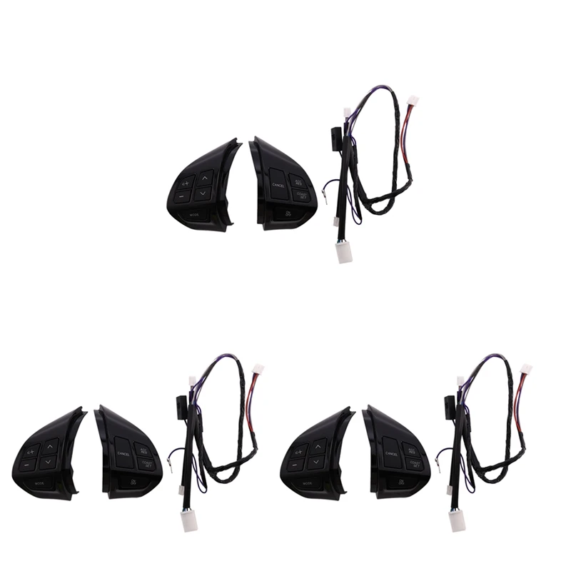 3Pair Black Left+Right Multifunction Steering Wheel Control Buttons 8602A008, For Mitsubishi Lancer Outlander Asx
3Pair Black Left+Right Multifunction Steering Wheel Control Buttons 8602A008, For Mitsubishi Lancer Outlander Asx