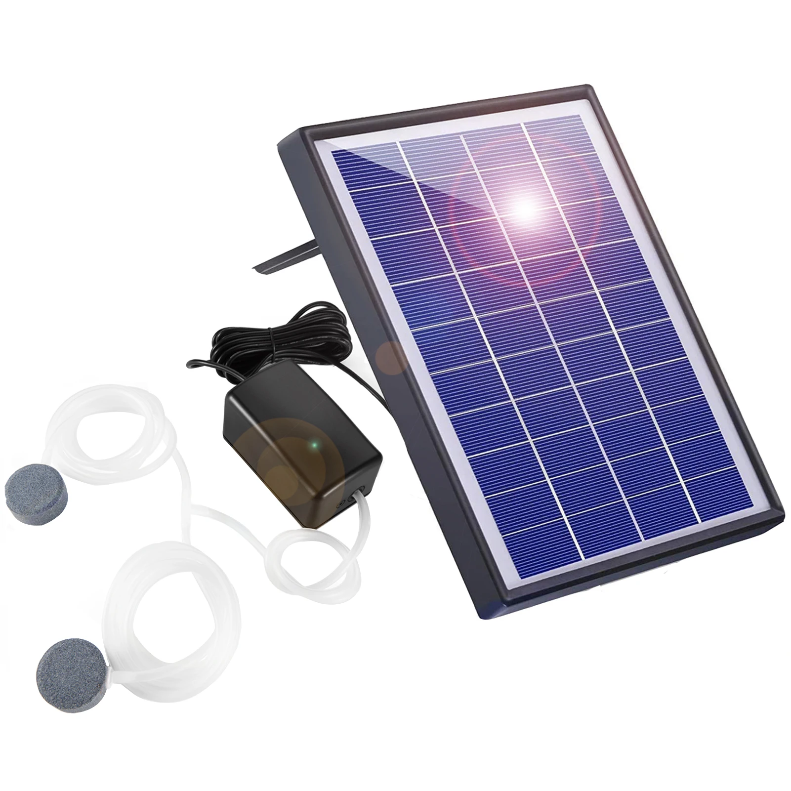 Aquarium Air Pump Oxygenator 6W Solar Air Pump Aquarium With Air Bubble Stones Aerator With Aquarium Oxygen Pipe And Air Bubble
Aquarium Air Pump Oxygenator 6W Solar Air Pump Aquarium With Air Bubble Stones Aerator With Aquarium Oxygen Pipe And Air Bubble