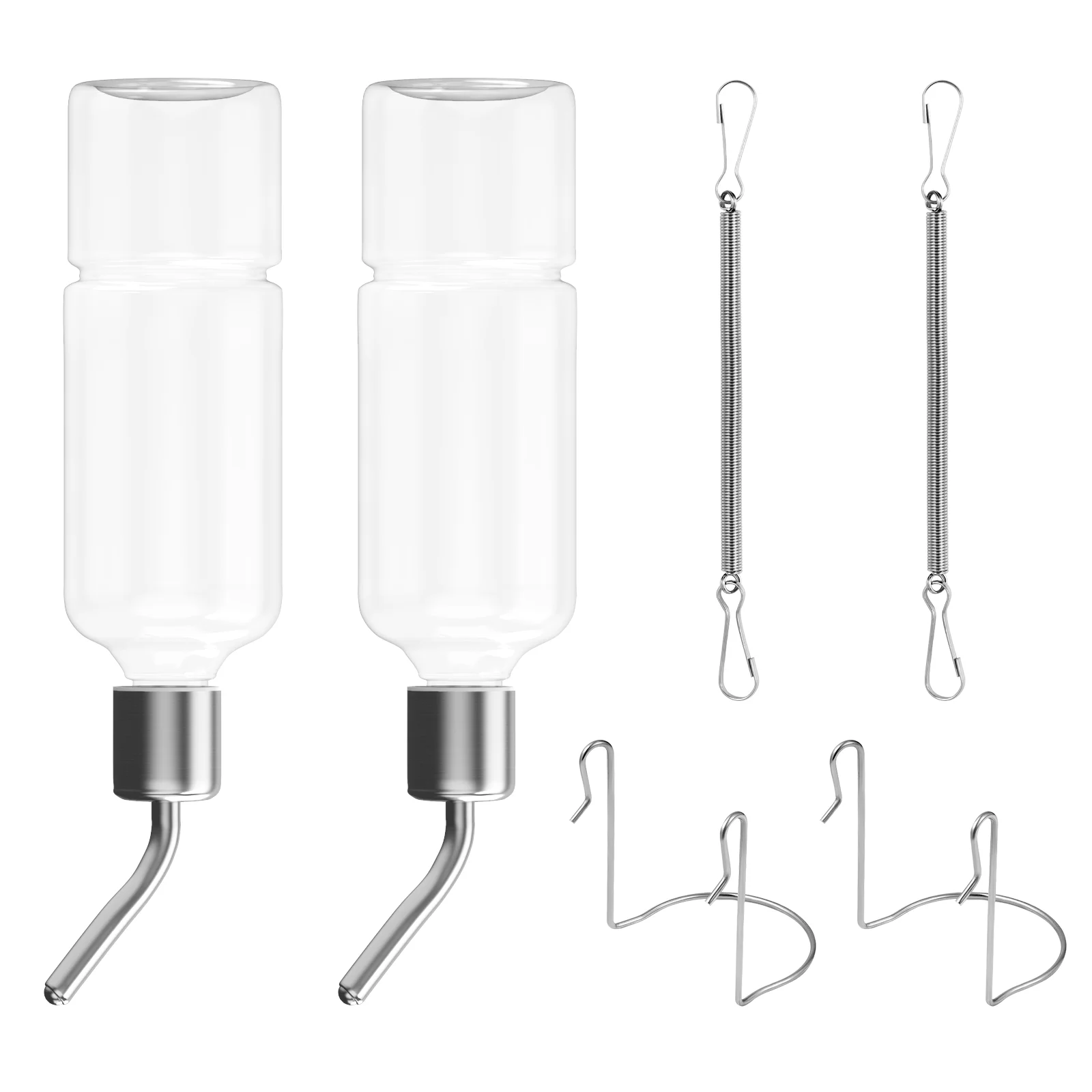 Pet Hanging Feeder Automatic Pet Feeder Water Feeder Rabbit Hamster Water Bottle Stainless Steel Water Bottles 
Pet Hanging Feeder Automatic Pet Feeder Water Feeder Rabbit Hamster Water Bottle Stainless Steel Water Bottles