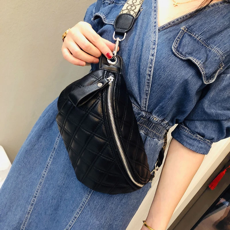 Cowhide Chest Bag Women's New Wide Shoulder Strap Crossbody Fashion Single Shoulder Bag Casual Small Crowd Checker Waist Bag
Cowhide Chest Bag Women's New Wide Shoulder Strap Crossbody Fashion Single Shoulder Bag Casual Small Crowd Checker Waist Bag