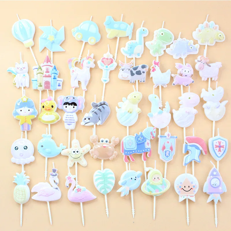 Cartoon Birthday Candle Box Creative Football Basketball Farm Unicorn Animal Space Flamingo Dinosaur Theme Party Cake Topper
Cartoon Birthday Candle Box Creative Football Basketball Farm Unicorn Animal Space Flamingo Dinosaur Theme Party Cake Topper
