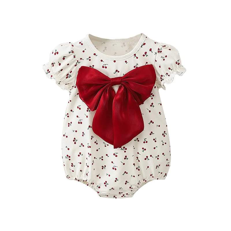 Summer Children's Clothing Infant Short Sleeve Cartoon Triangle Romper Baby Girls One-Pieces Kids Bodysuit Toddler Clothes
Summer Children's Clothing Infant Short Sleeve Cartoon Triangle Romper Baby Girls One-Pieces Kids Bodysuit Toddler Clothes