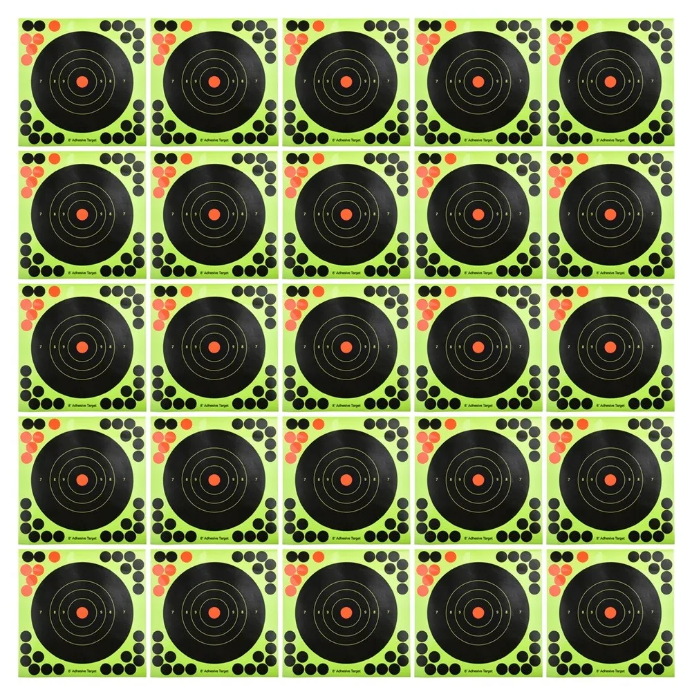 Papers Target Papers High Quality Practice Reactive Shot Rifle Florescent Green For Target Practice Glow 8*8inch
Papers Target Papers High Quality Practice Reactive Shot Rifle Florescent Green For Target Practice Glow 8*8inch