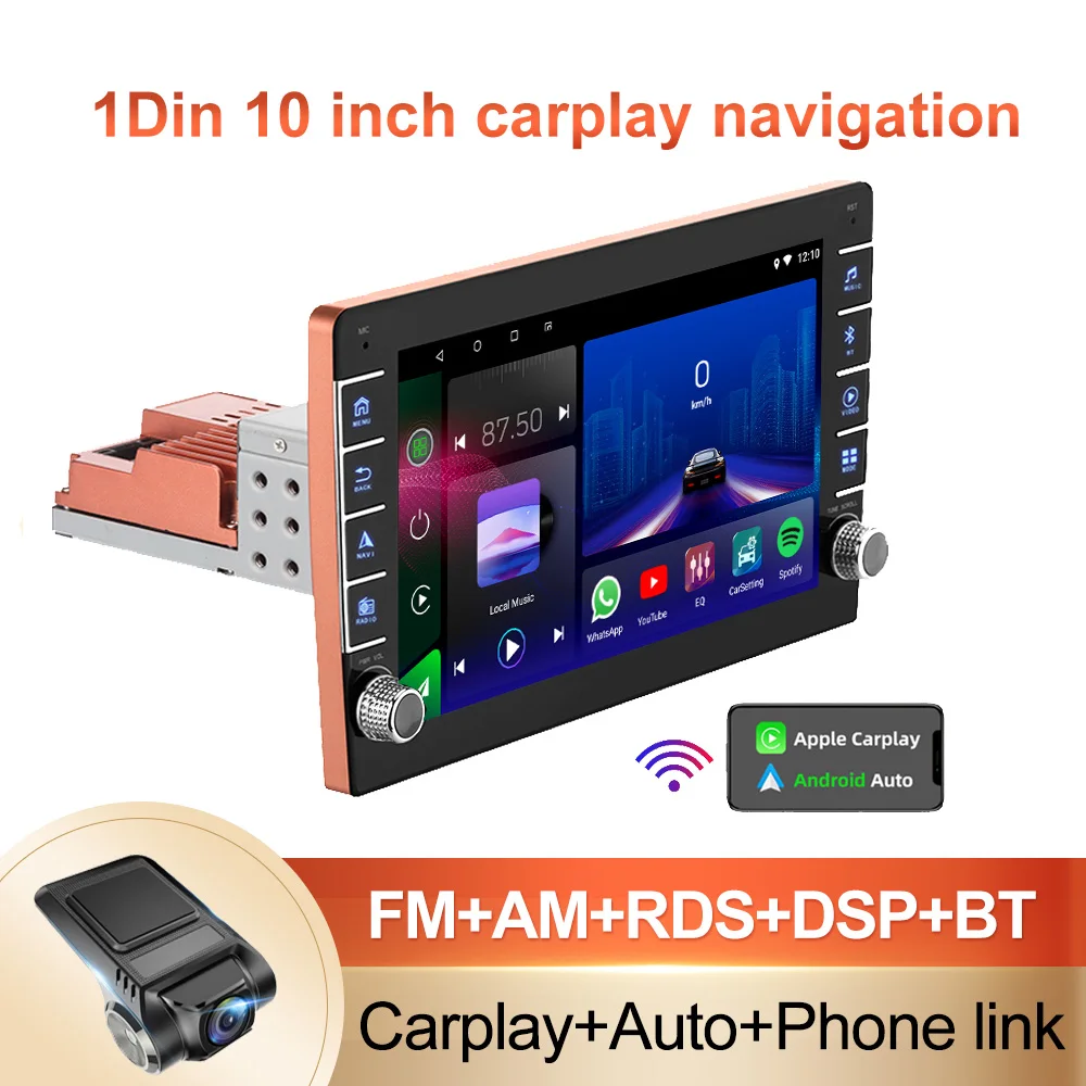PEERCE Single DIN Car Radio 9" GPS Android 9.1 Car Multimedia Player for Volkswagen Nissan Kia Toyota Skoda Car Stereo no 2din
PEERCE Single DIN Car Radio 9" GPS Android 9.1 Car Multimedia Player for Volkswagen Nissan Kia Toyota Skoda Car Stereo no 2din
