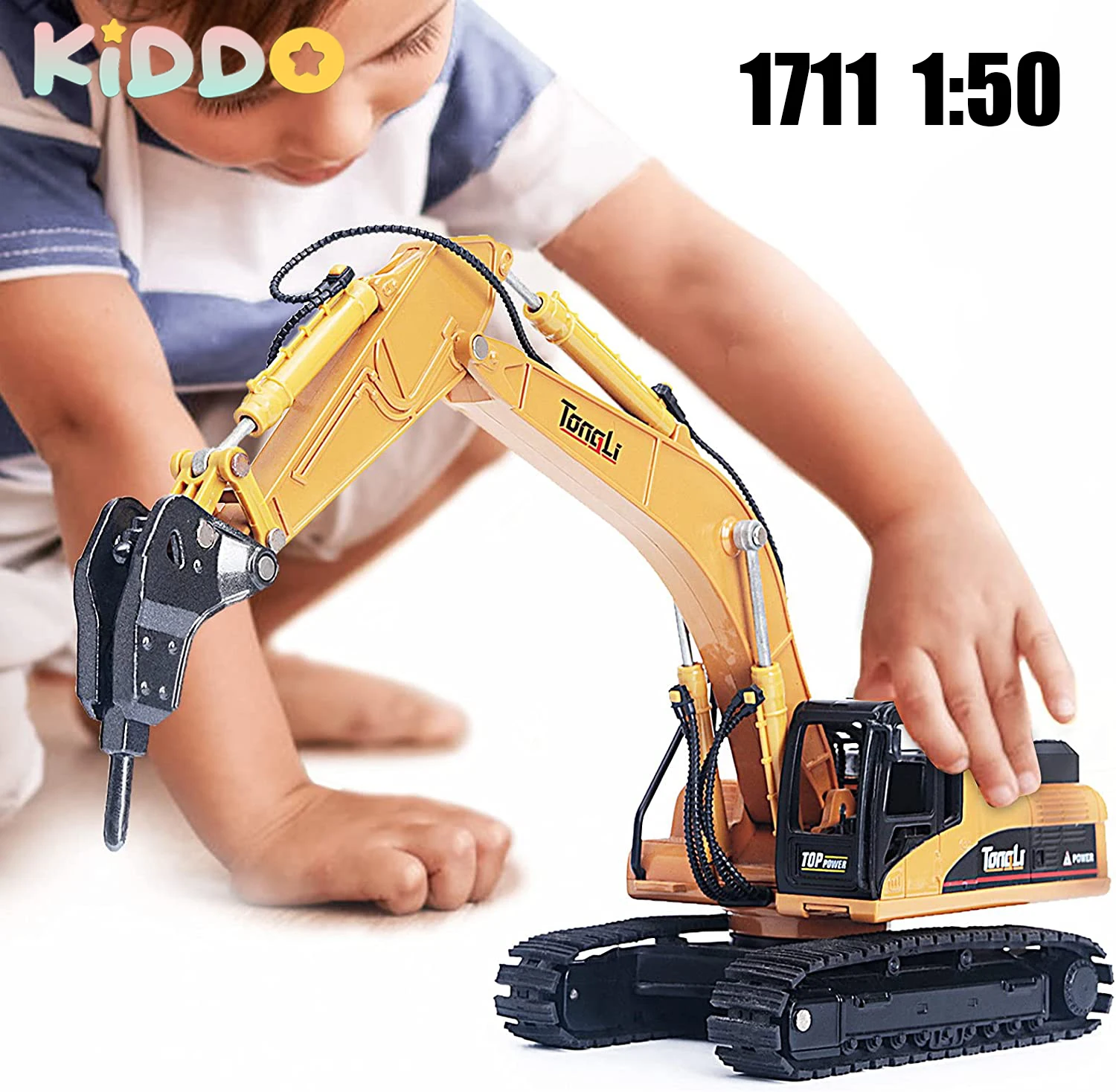 

Huina 1:50 Static Diecasts Toy Vehicles Backhoe Loader Dump Truck Bulldozer Model Excavator Toys Collectables Christmas Gifts