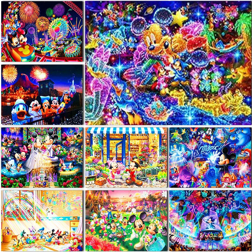 Diamond Painting Disney Mickey Mouse Kit Full Square&Round Home Mural Decor Embroidery Mosaic Cross Stitch Cartoon Fireworks
Diamond Painting Disney Mickey Mouse Kit Full Square&Round Home Mural Decor Embroidery Mosaic Cross Stitch Cartoon Fireworks