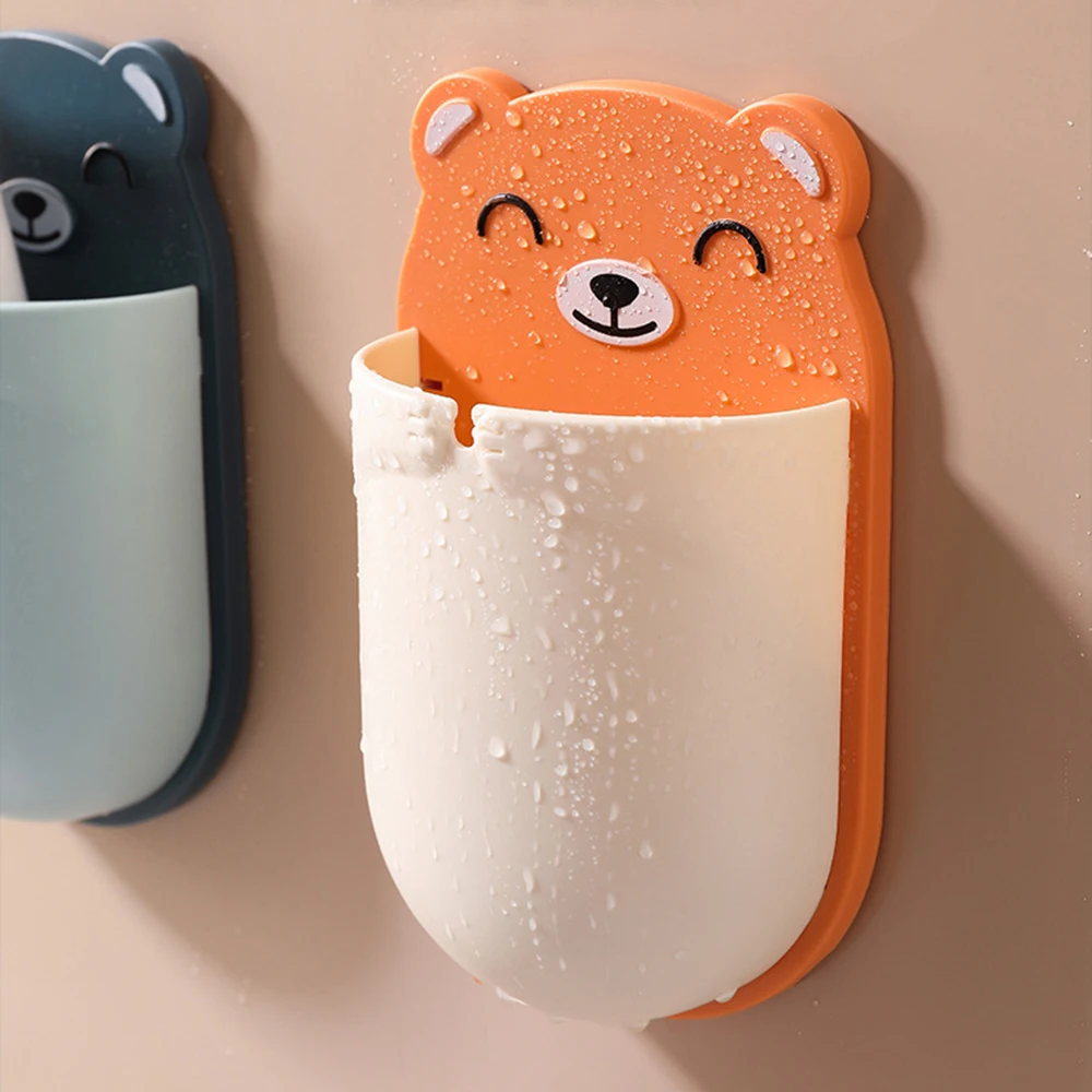 Bear Wall Mounted Toothbrush Holder Cartoon Keys Toothpaste Cable Hanging Rack Living Room Bathroom Accessories Sets для кухни
Bear Wall Mounted Toothbrush Holder Cartoon Keys Toothpaste Cable Hanging Rack Living Room Bathroom Accessories Sets для кухни