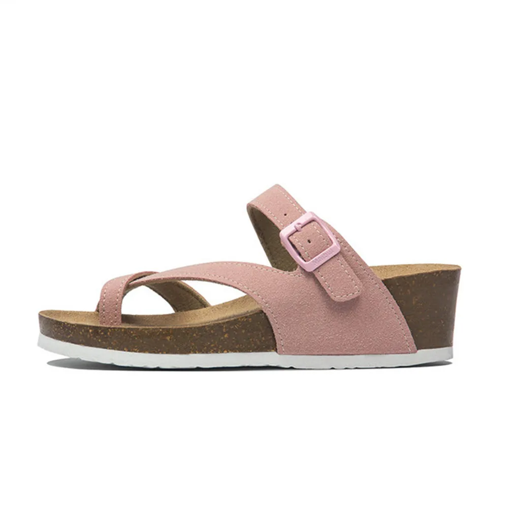 2022 New Women Fashion Wedge Cork Slipper Summer Beach Casual Flip Flops Buckle Med Heel Outside Slide Shoe 35-40 Balck Pink
2022 New Women Fashion Wedge Cork Slipper Summer Beach Casual Flip Flops Buckle Med Heel Outside Slide Shoe 35-40 Balck Pink