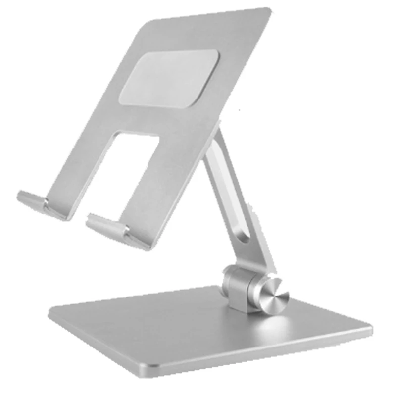 1 PCS Aluminum Alloy Tablet Stand High Angle Adjustment Tablet Desktop Suitable For I Pad (Silver)
1 PCS Aluminum Alloy Tablet Stand High Angle Adjustment Tablet Desktop Suitable For I Pad (Silver)