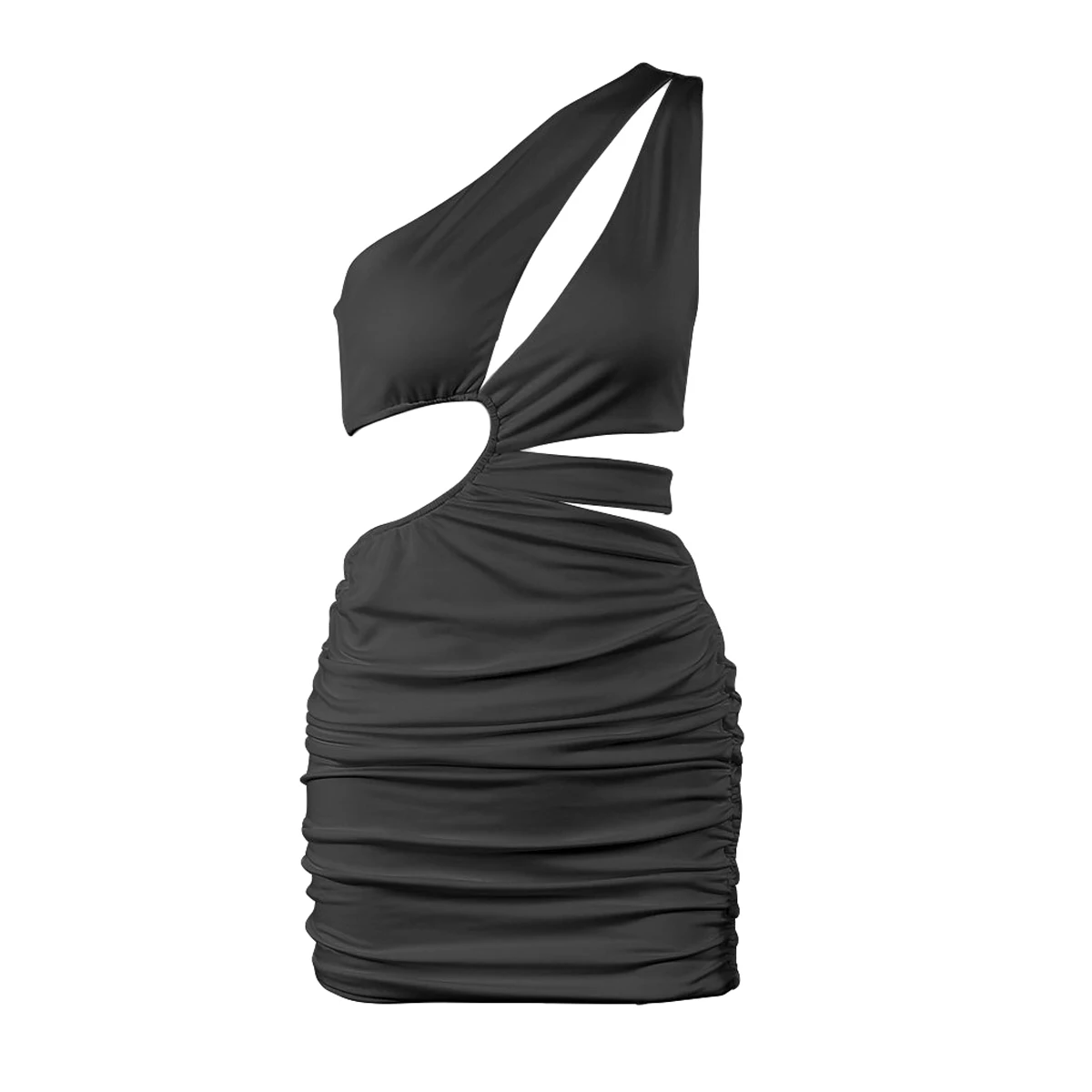 Summer Dresses For Women 2022 Fashion Y2k One Shoulder Cut Out Sexy Diagonal Collar Sleeveless Bodycon Tight Club Party Dress 
Summer Dresses For Women 2022 Fashion Y2k One Shoulder Cut Out Sexy Diagonal Collar Sleeveless Bodycon Tight Club Party Dress